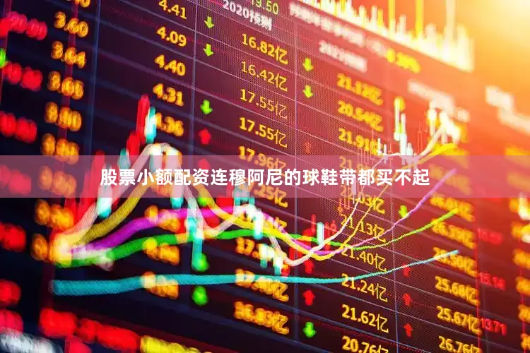 股票小额配资连穆阿尼的球鞋带都买不起